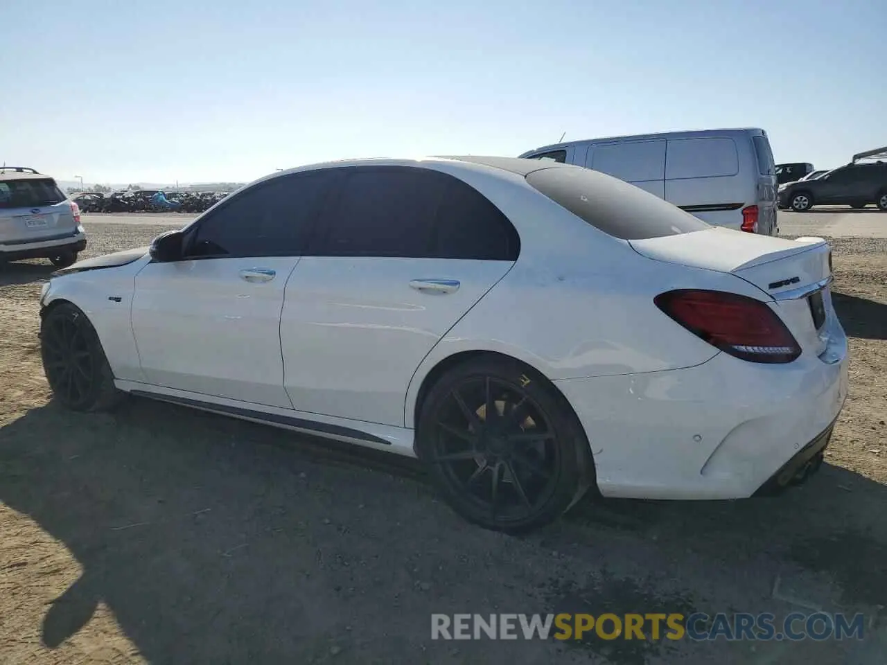 2 Photograph of a damaged car 55SWF6EB8LU323884 MERCEDES-BENZ C-CLASS 2020