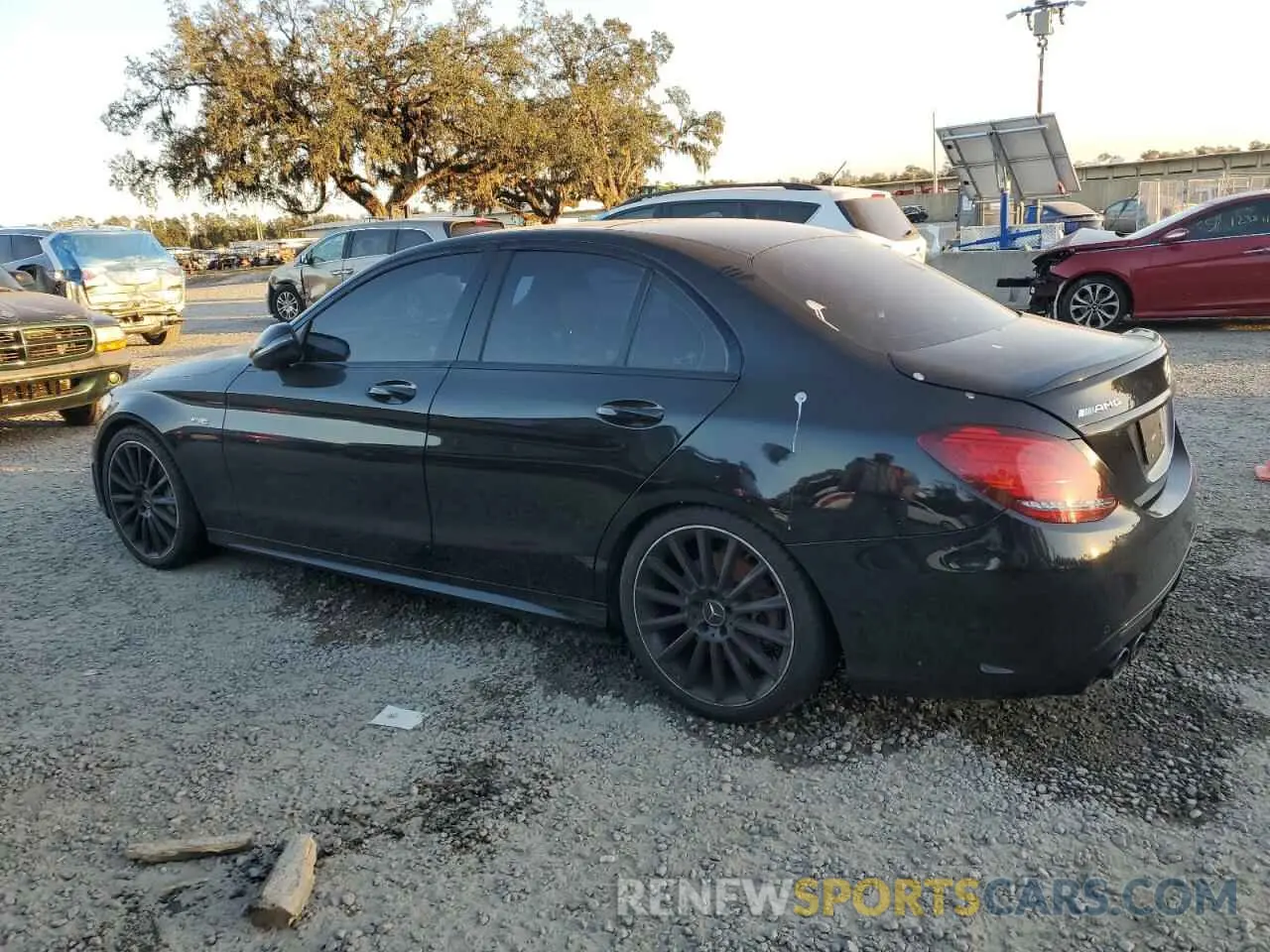 2 Photograph of a damaged car 55SWF6EB8LU332262 MERCEDES-BENZ C-CLASS 2020