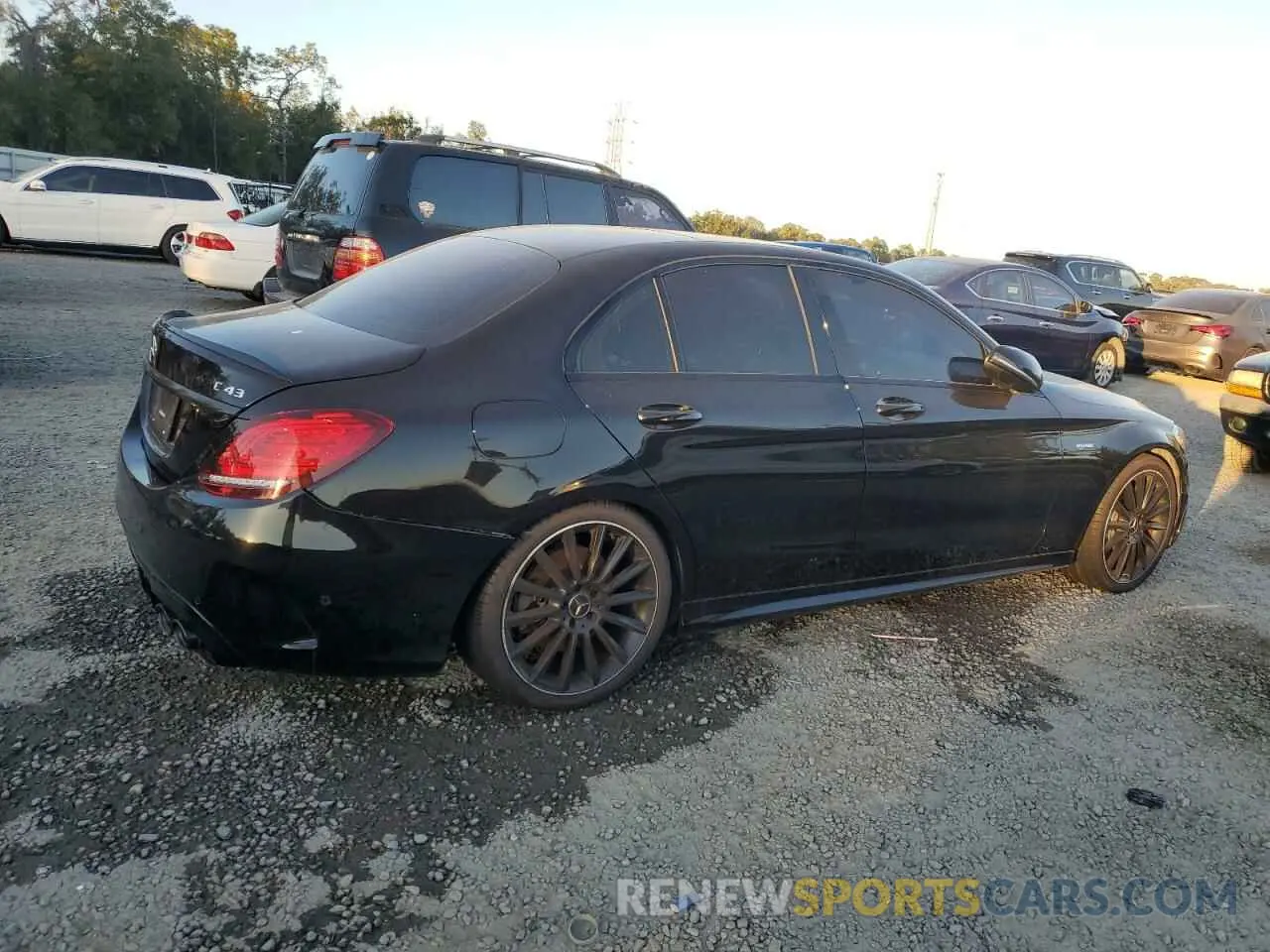 3 Photograph of a damaged car 55SWF6EB8LU332262 MERCEDES-BENZ C-CLASS 2020