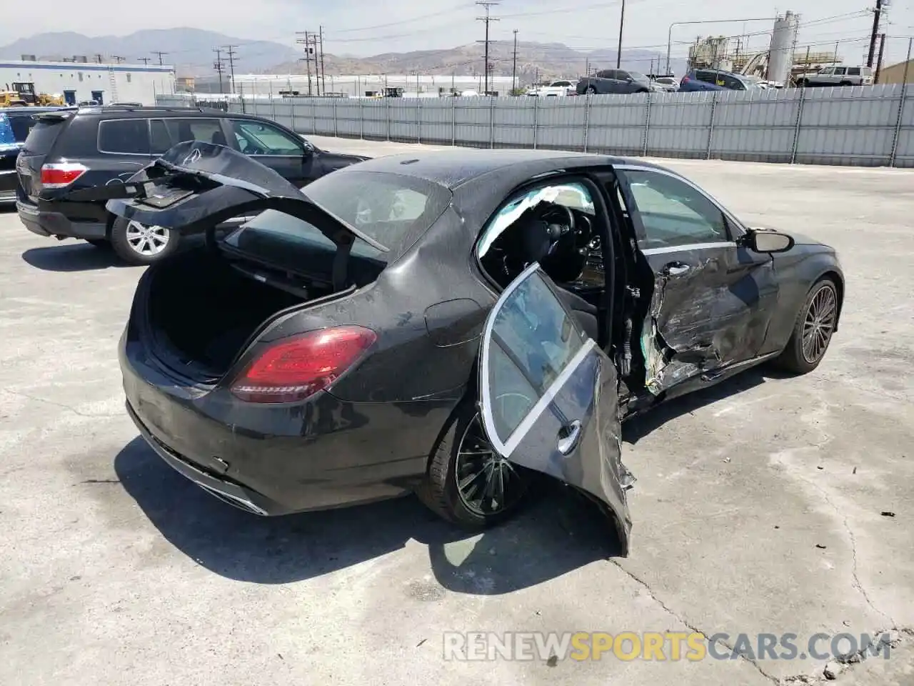 9 Photograph of a damaged car 55SWF8DB0LU328493 MERCEDES-BENZ C-CLASS 2020