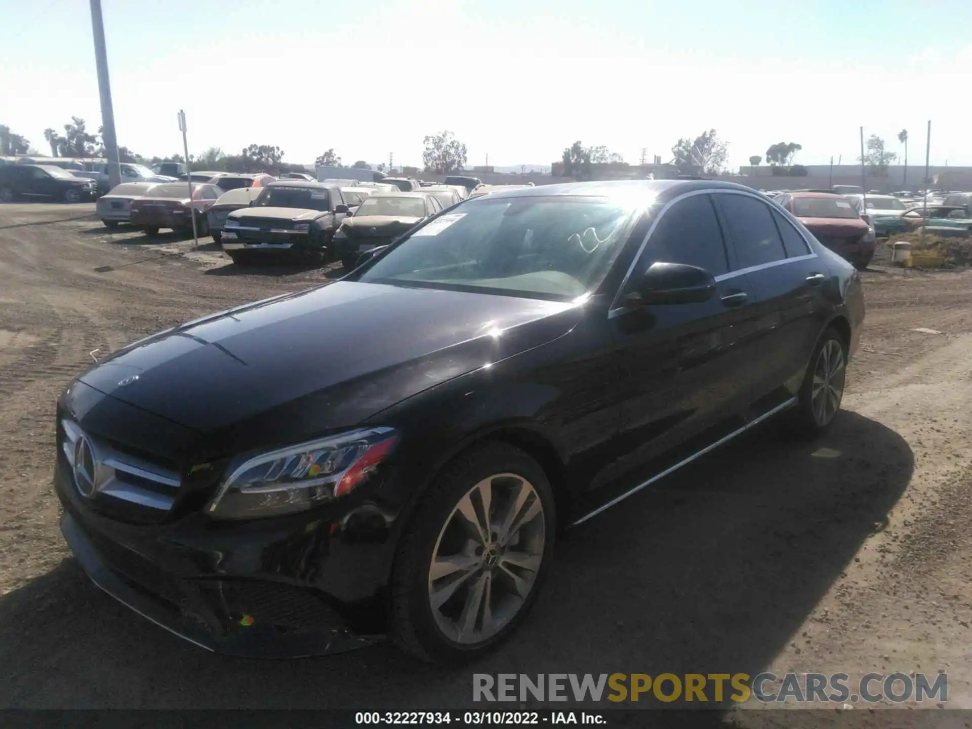 2 Photograph of a damaged car 55SWF8DB1LU323044 MERCEDES-BENZ C-CLASS 2020