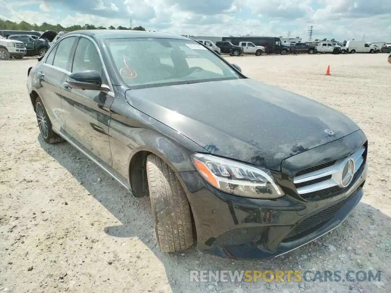 1 Photograph of a damaged car 55SWF8DB2LU328205 MERCEDES-BENZ C-CLASS 2020