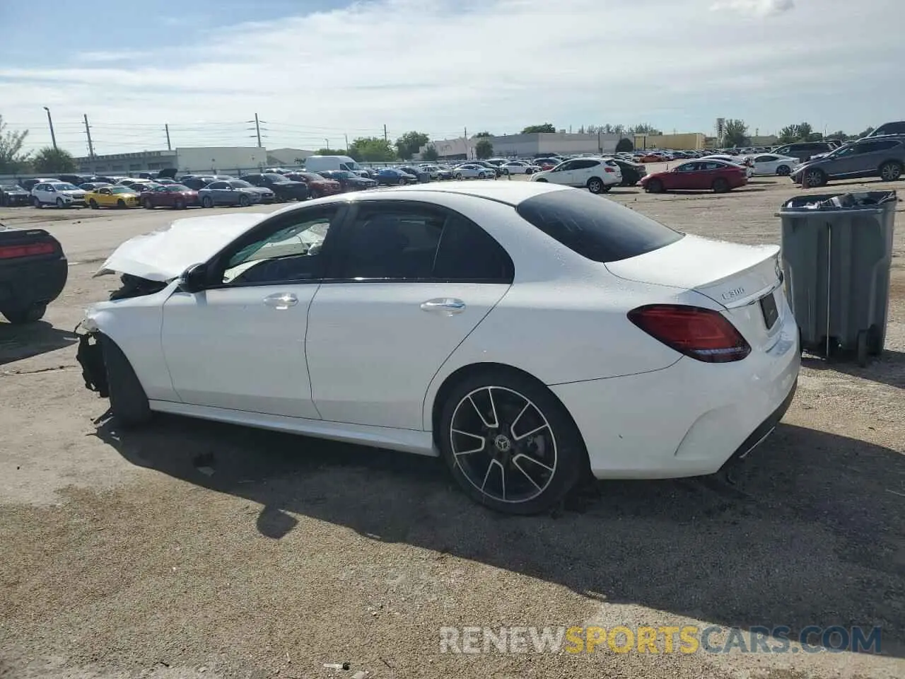 2 Photograph of a damaged car 55SWF8DB3LU324194 MERCEDES-BENZ C-CLASS 2020