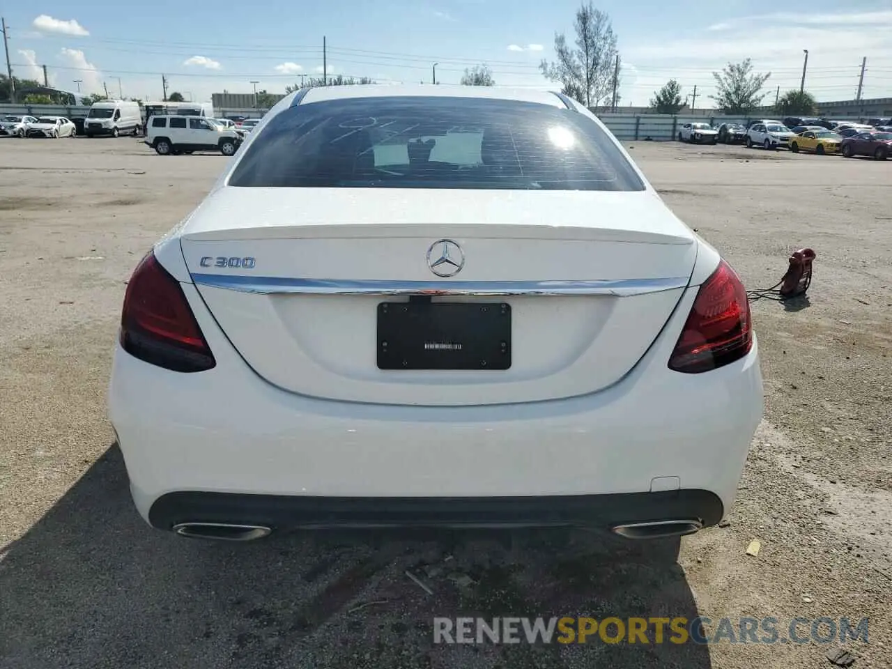 6 Photograph of a damaged car 55SWF8DB3LU324194 MERCEDES-BENZ C-CLASS 2020