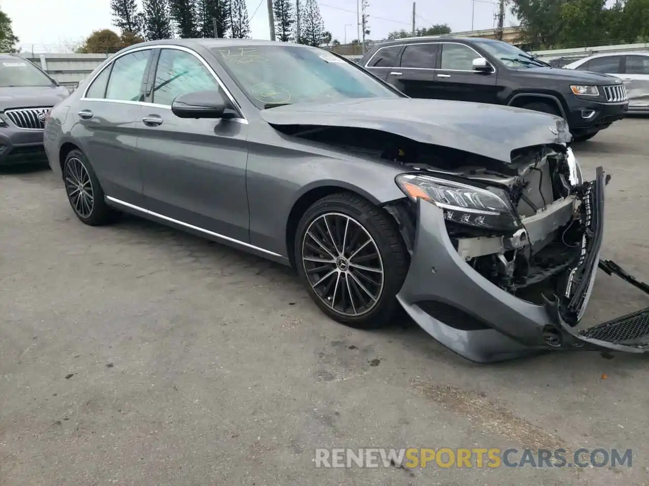 1 Photograph of a damaged car 55SWF8DB3LU333512 MERCEDES-BENZ C-CLASS 2020