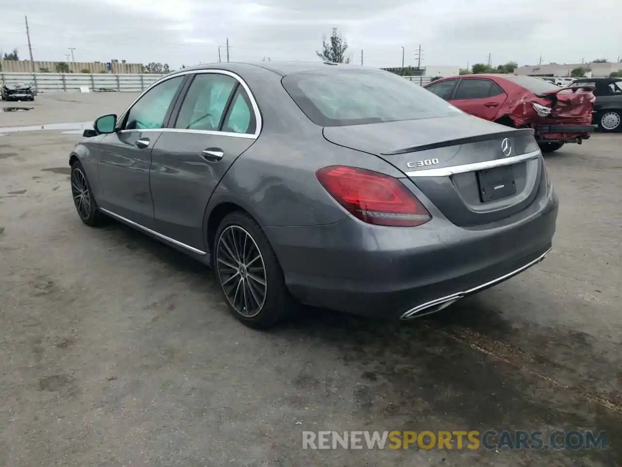 3 Photograph of a damaged car 55SWF8DB3LU333512 MERCEDES-BENZ C-CLASS 2020