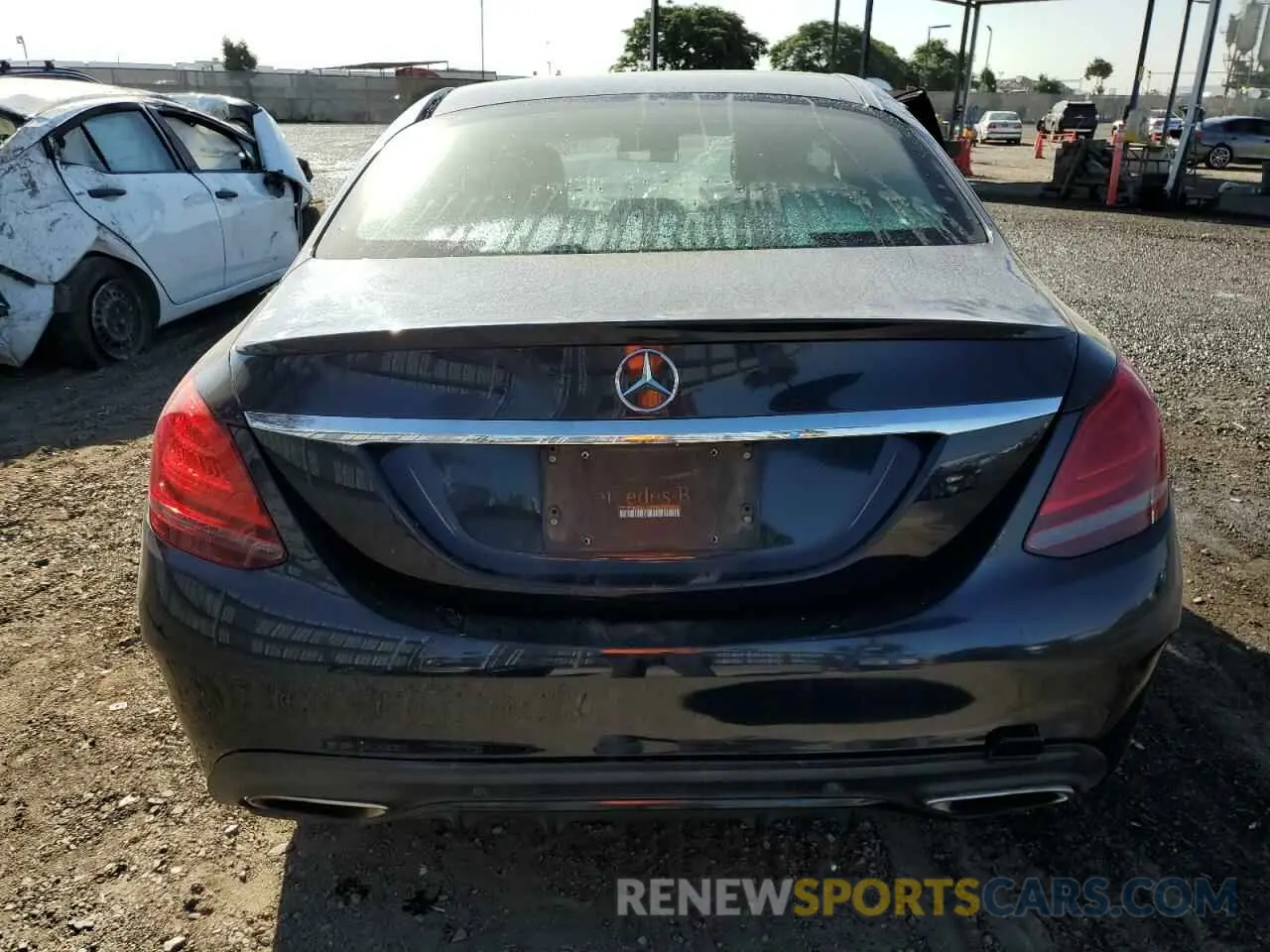 6 Photograph of a damaged car 55SWF8DB4LU329551 MERCEDES-BENZ C-CLASS 2020