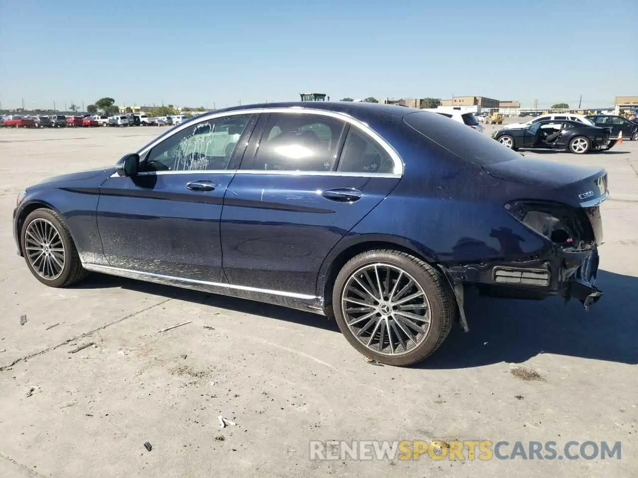 2 Photograph of a damaged car 55SWF8DB5LU323497 MERCEDES-BENZ C-CLASS 2020