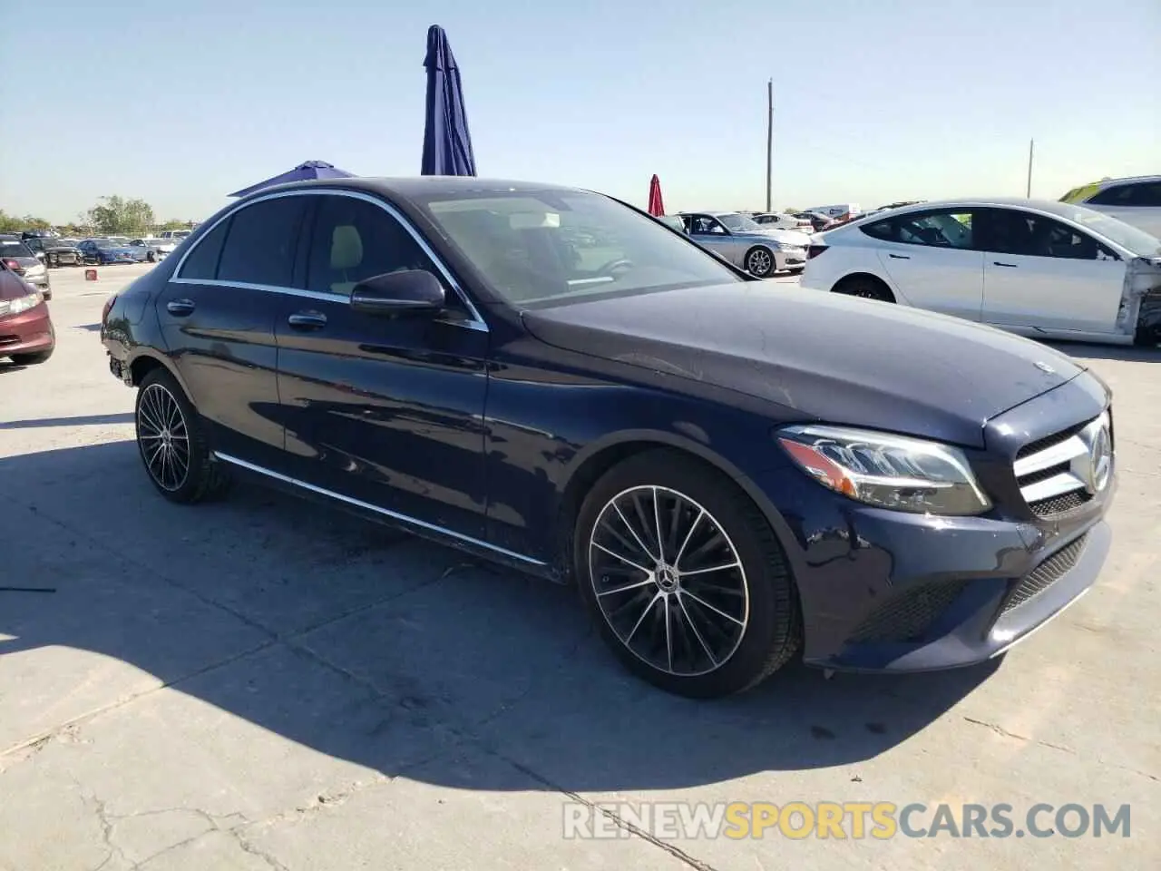 4 Photograph of a damaged car 55SWF8DB5LU323497 MERCEDES-BENZ C-CLASS 2020