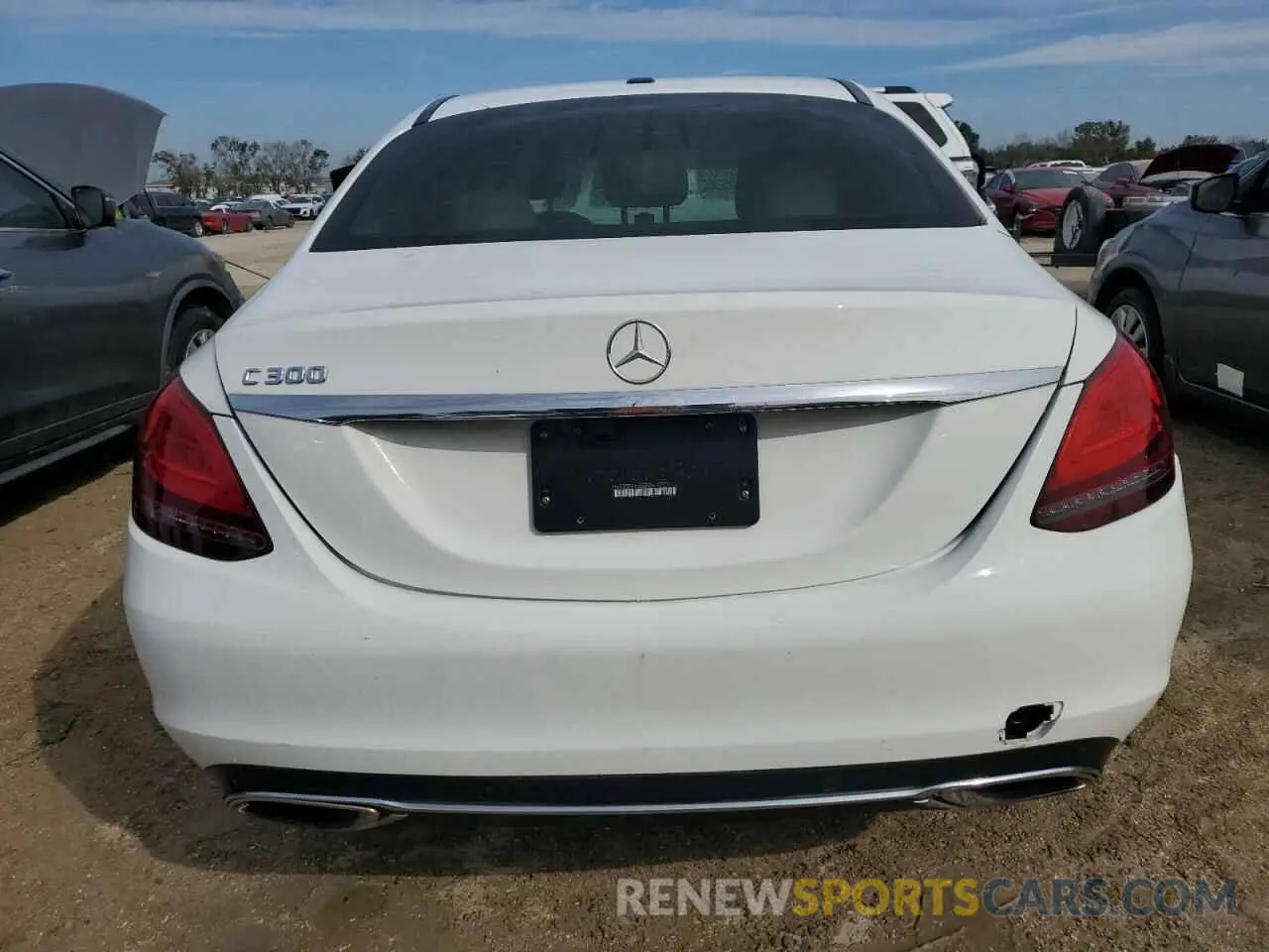 6 Photograph of a damaged car 55SWF8DB5LU324326 MERCEDES-BENZ C-CLASS 2020