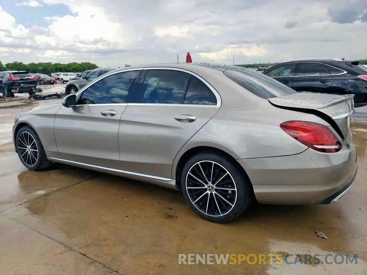 2 Photograph of a damaged car 55SWF8DB6LU327820 MERCEDES-BENZ C-CLASS 2020