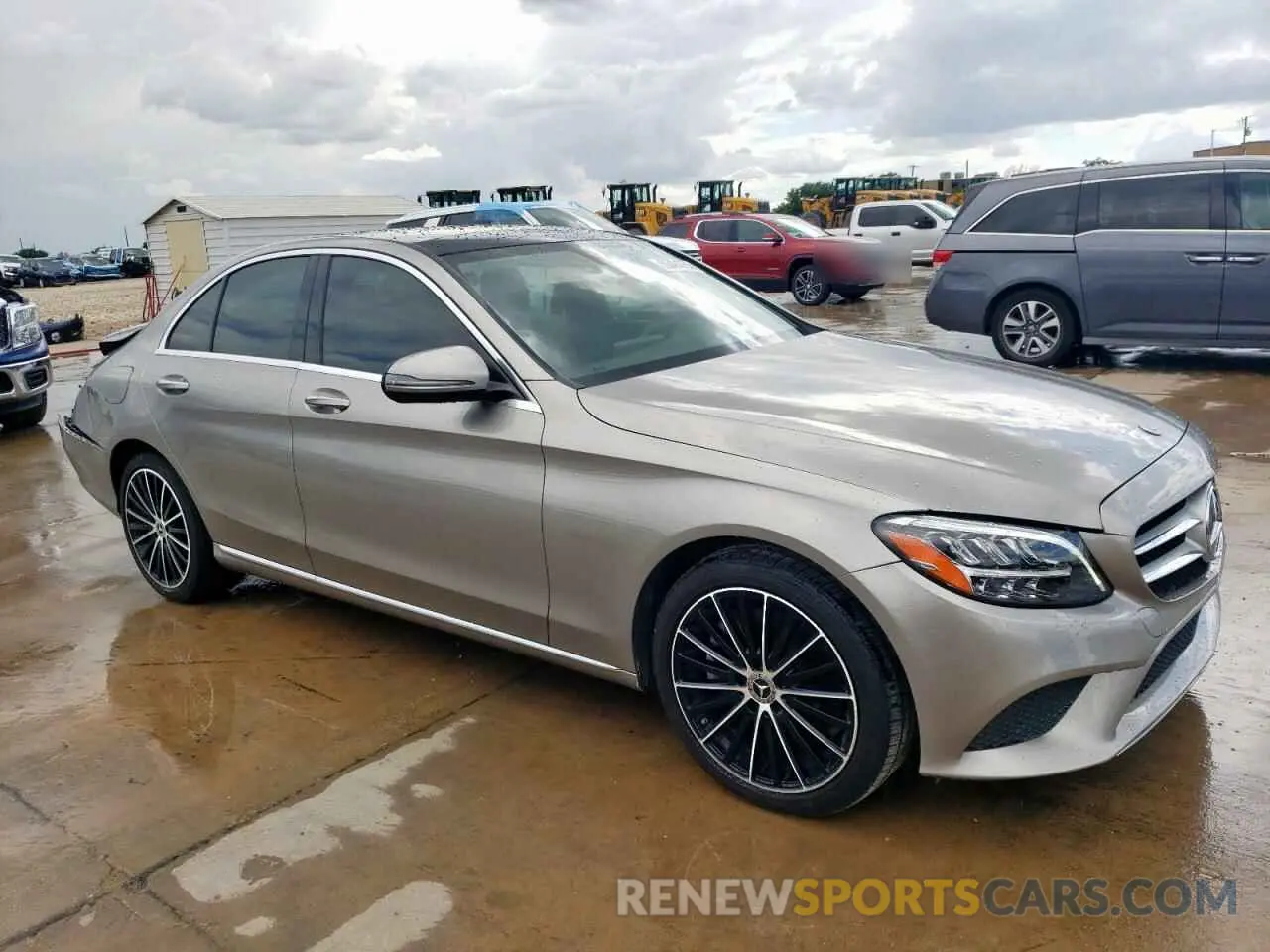 4 Photograph of a damaged car 55SWF8DB6LU327820 MERCEDES-BENZ C-CLASS 2020
