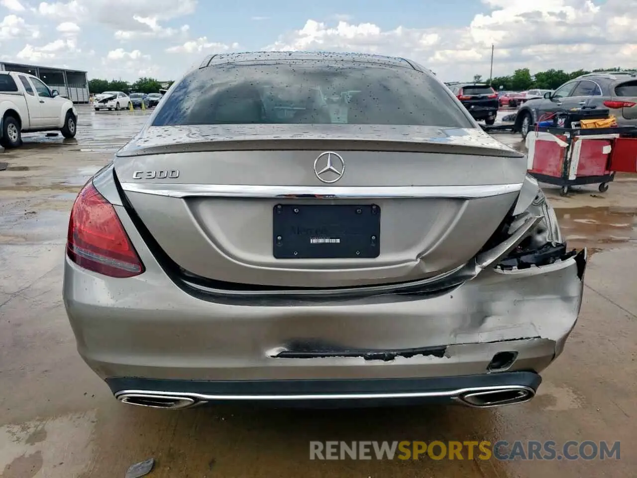 6 Photograph of a damaged car 55SWF8DB6LU327820 MERCEDES-BENZ C-CLASS 2020