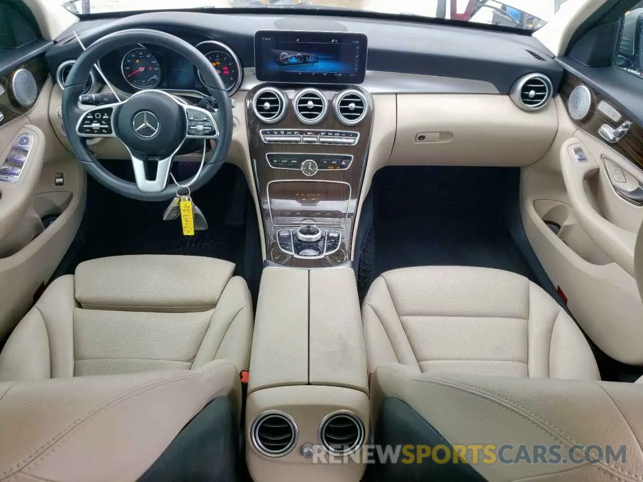 8 Photograph of a damaged car 55SWF8DB6LU327820 MERCEDES-BENZ C-CLASS 2020