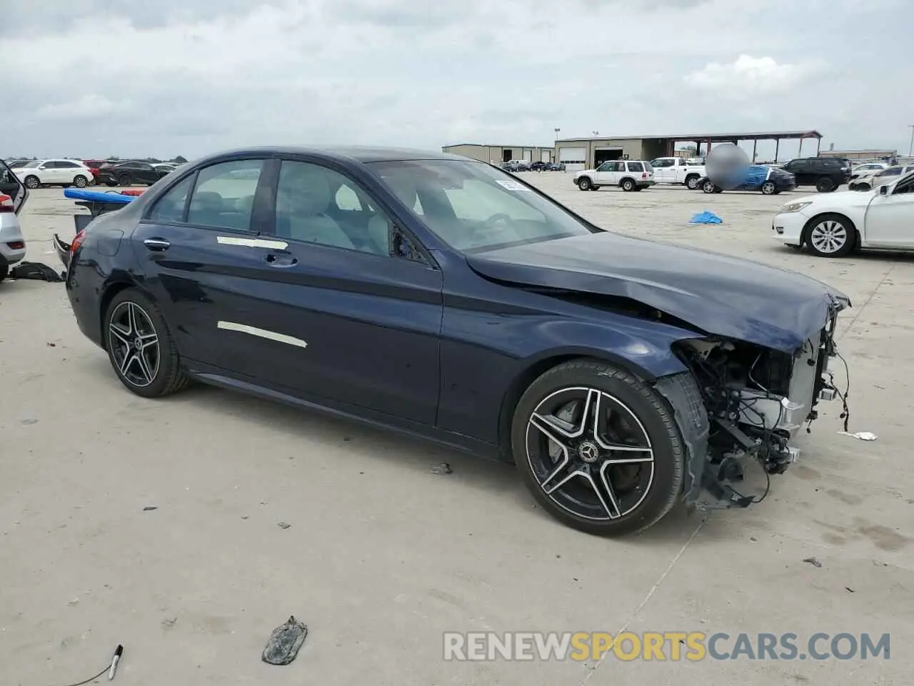 4 Photograph of a damaged car 55SWF8DB7LU326367 MERCEDES-BENZ C-CLASS 2020