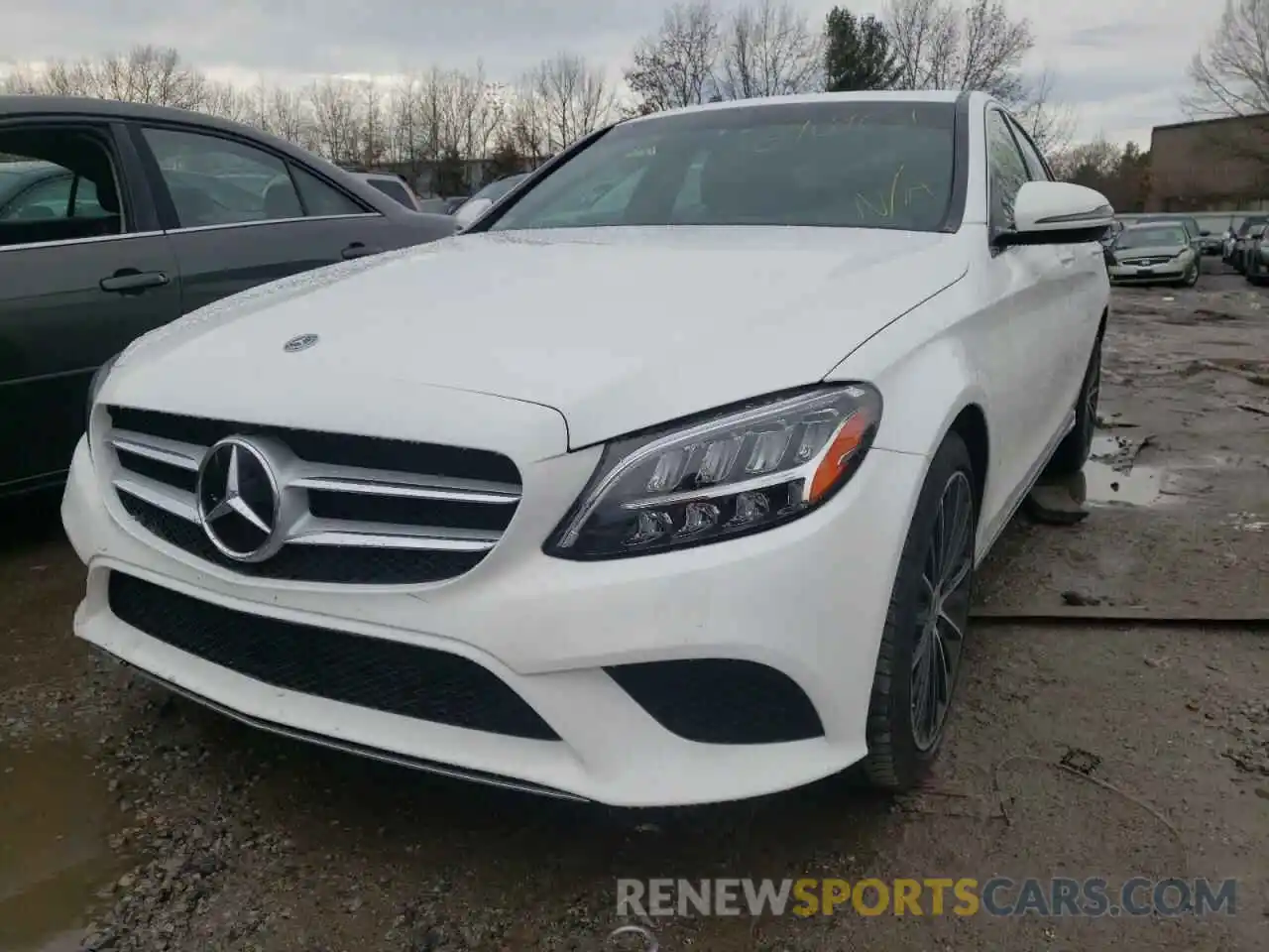 2 Photograph of a damaged car 55SWF8DB8LU333053 MERCEDES-BENZ C-CLASS 2020