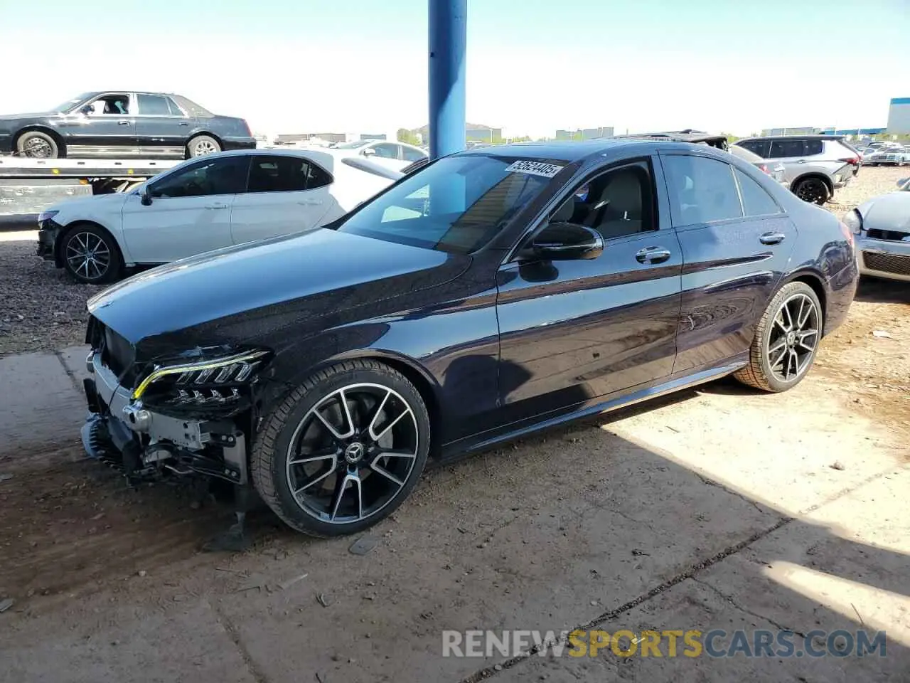 1 Photograph of a damaged car 55SWF8DB9LU326662 MERCEDES-BENZ C-CLASS 2020