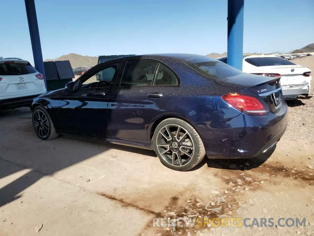 2 Photograph of a damaged car 55SWF8DB9LU326662 MERCEDES-BENZ C-CLASS 2020