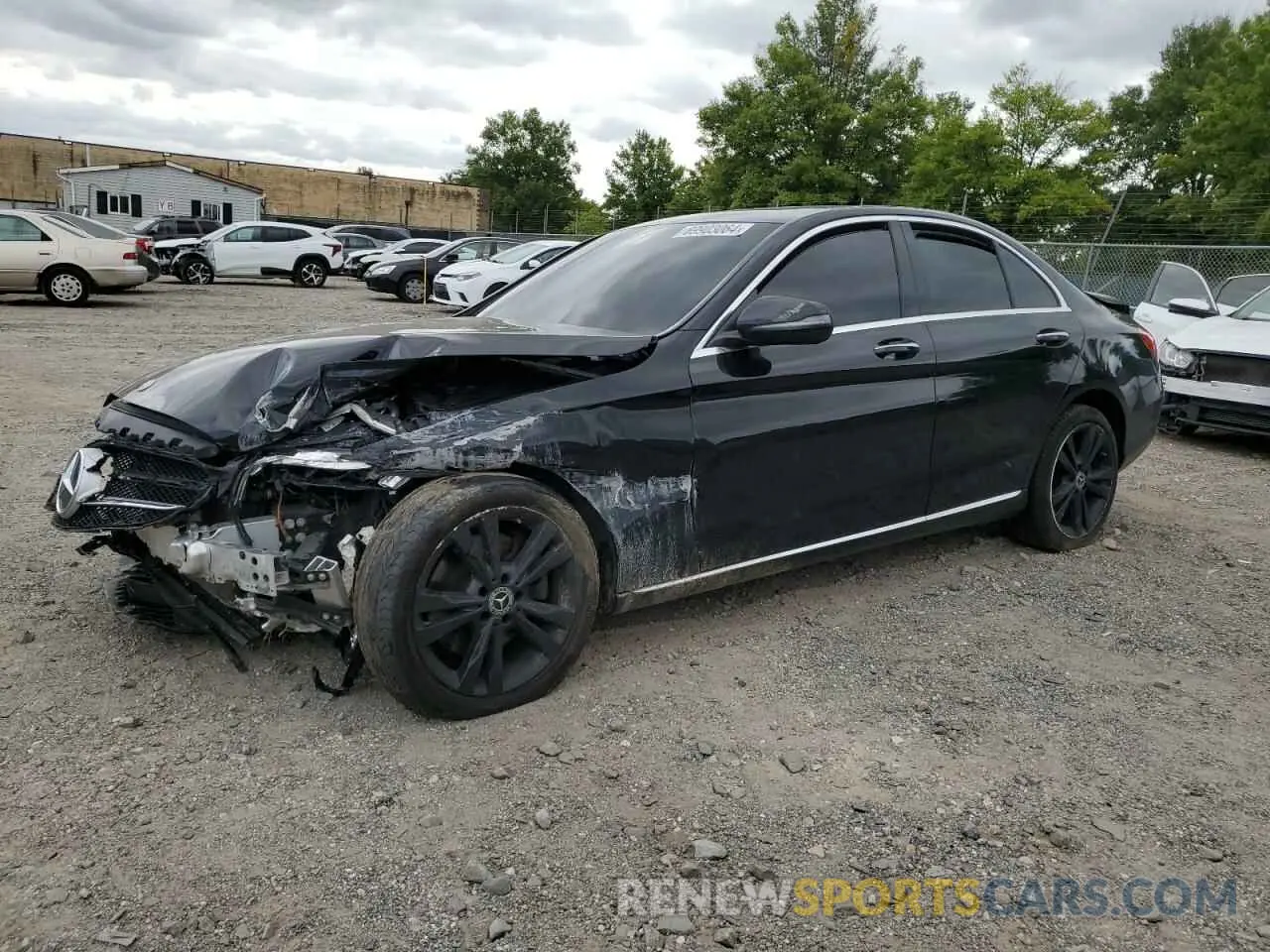 1 Photograph of a damaged car 55SWF8EB0LU325592 MERCEDES-BENZ C-CLASS 2020