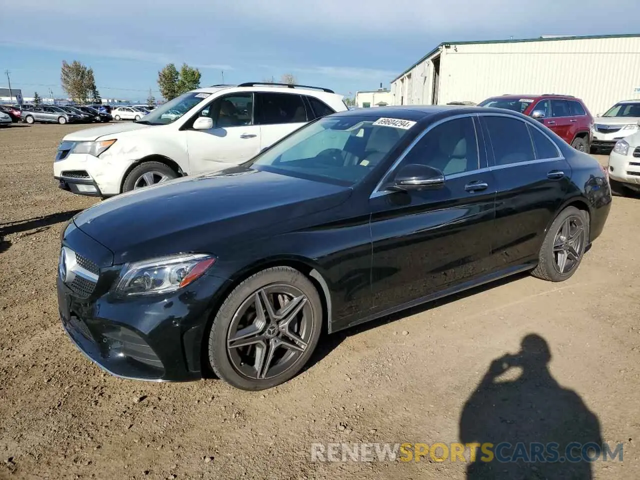 1 Photograph of a damaged car 55SWF8EB1LU326797 MERCEDES-BENZ C-CLASS 2020