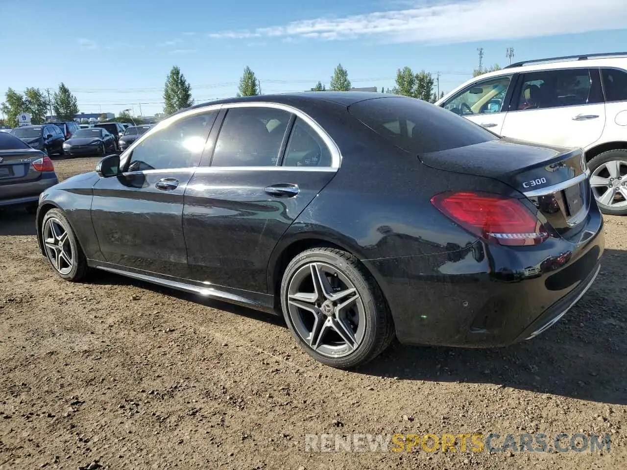2 Photograph of a damaged car 55SWF8EB1LU326797 MERCEDES-BENZ C-CLASS 2020