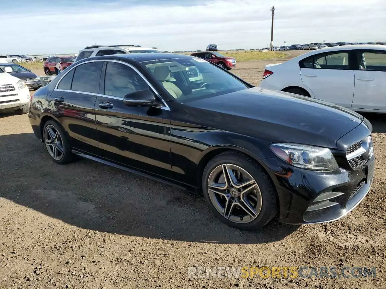 4 Photograph of a damaged car 55SWF8EB1LU326797 MERCEDES-BENZ C-CLASS 2020