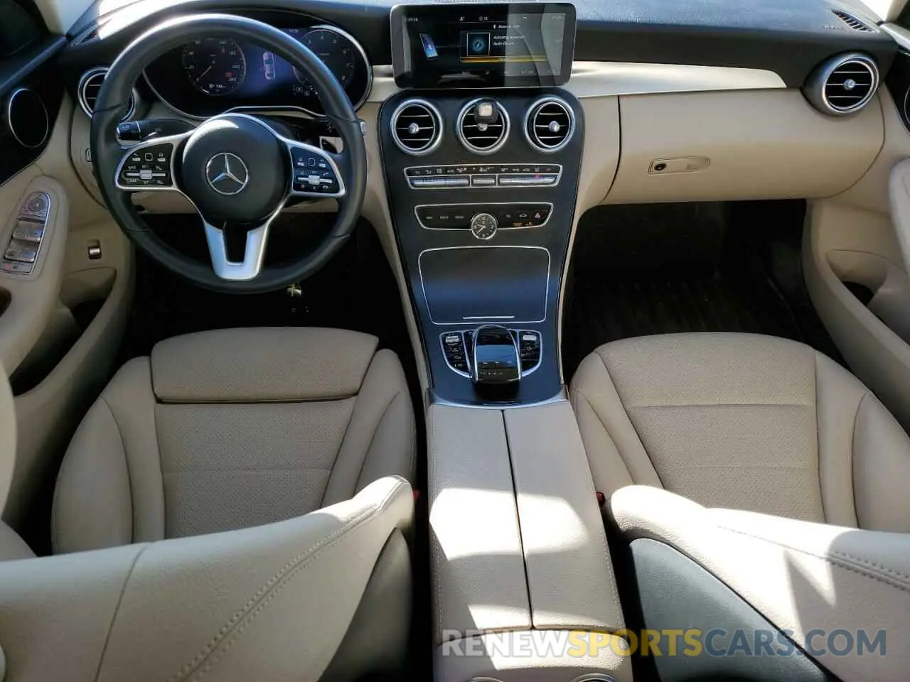 8 Photograph of a damaged car 55SWF8EB1LU326797 MERCEDES-BENZ C-CLASS 2020