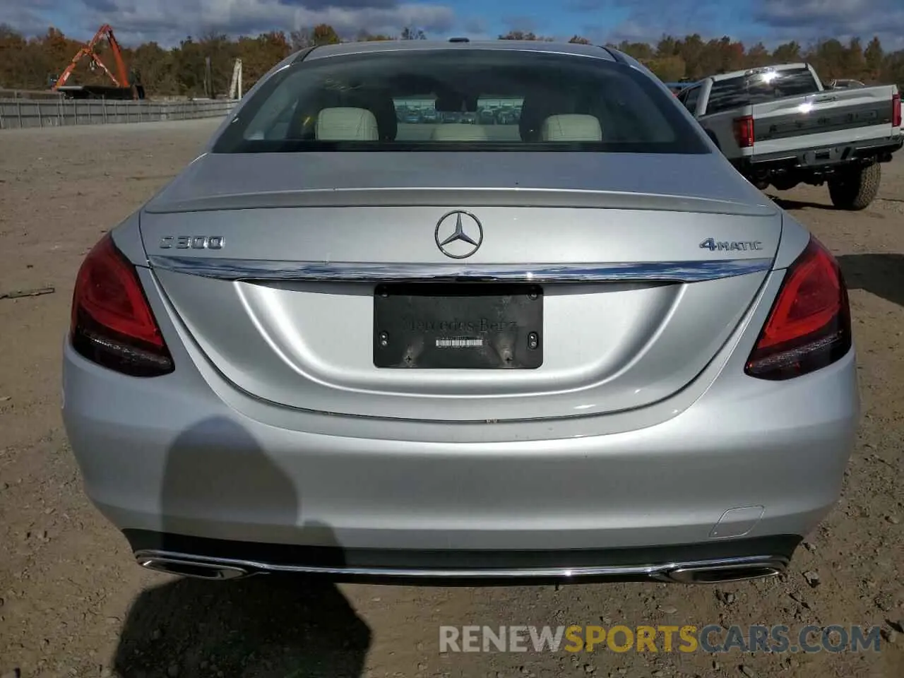 6 Photograph of a damaged car 55SWF8EB1LU327979 MERCEDES-BENZ C-CLASS 2020