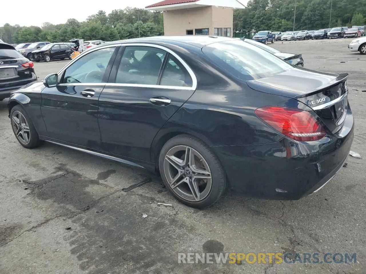 2 Photograph of a damaged car 55SWF8EB2LU332768 MERCEDES-BENZ C-CLASS 2020