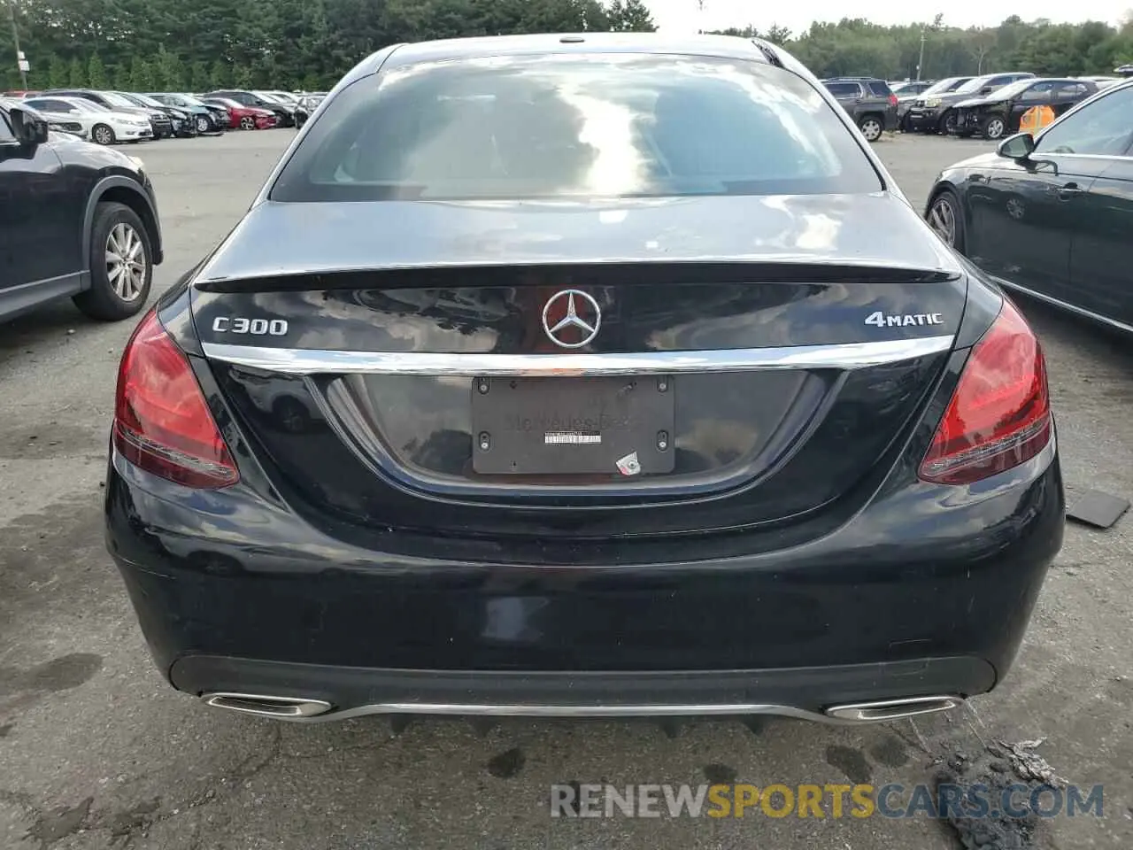 6 Photograph of a damaged car 55SWF8EB2LU332768 MERCEDES-BENZ C-CLASS 2020