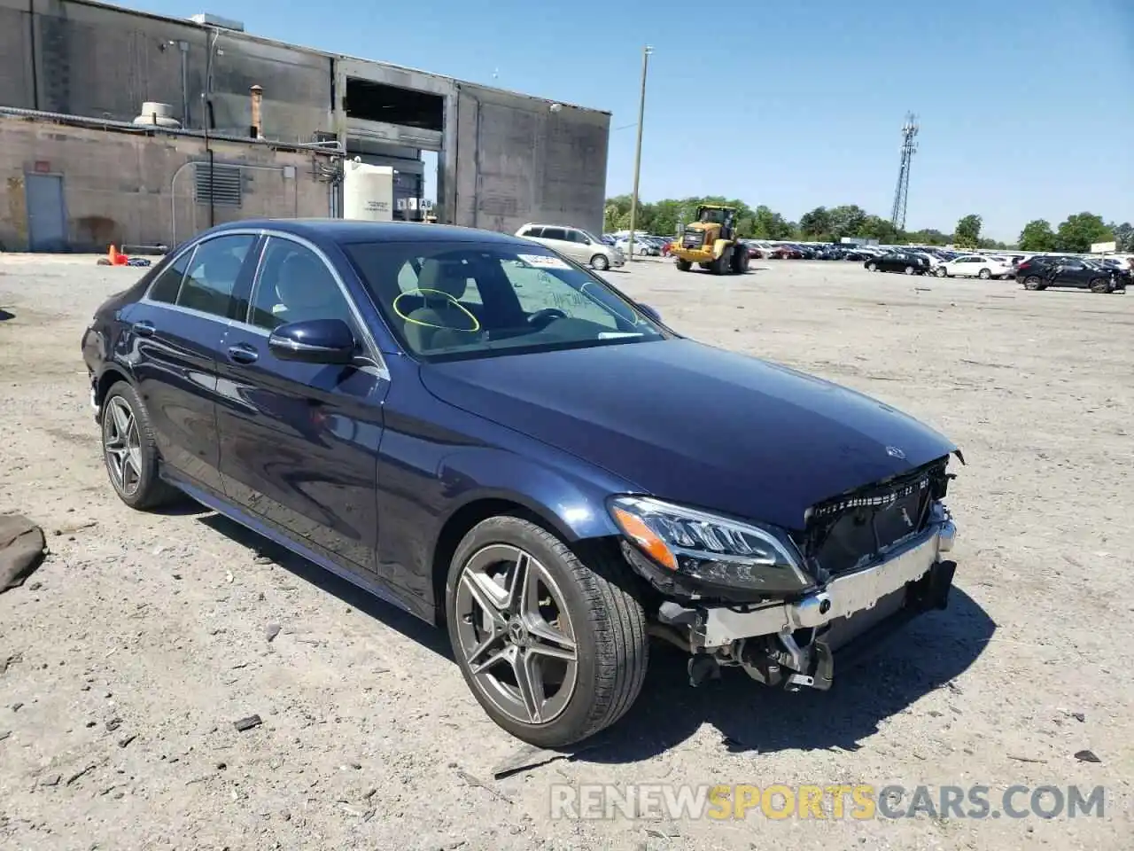 1 Photograph of a damaged car 55SWF8EB3LU322914 MERCEDES-BENZ C-CLASS 2020