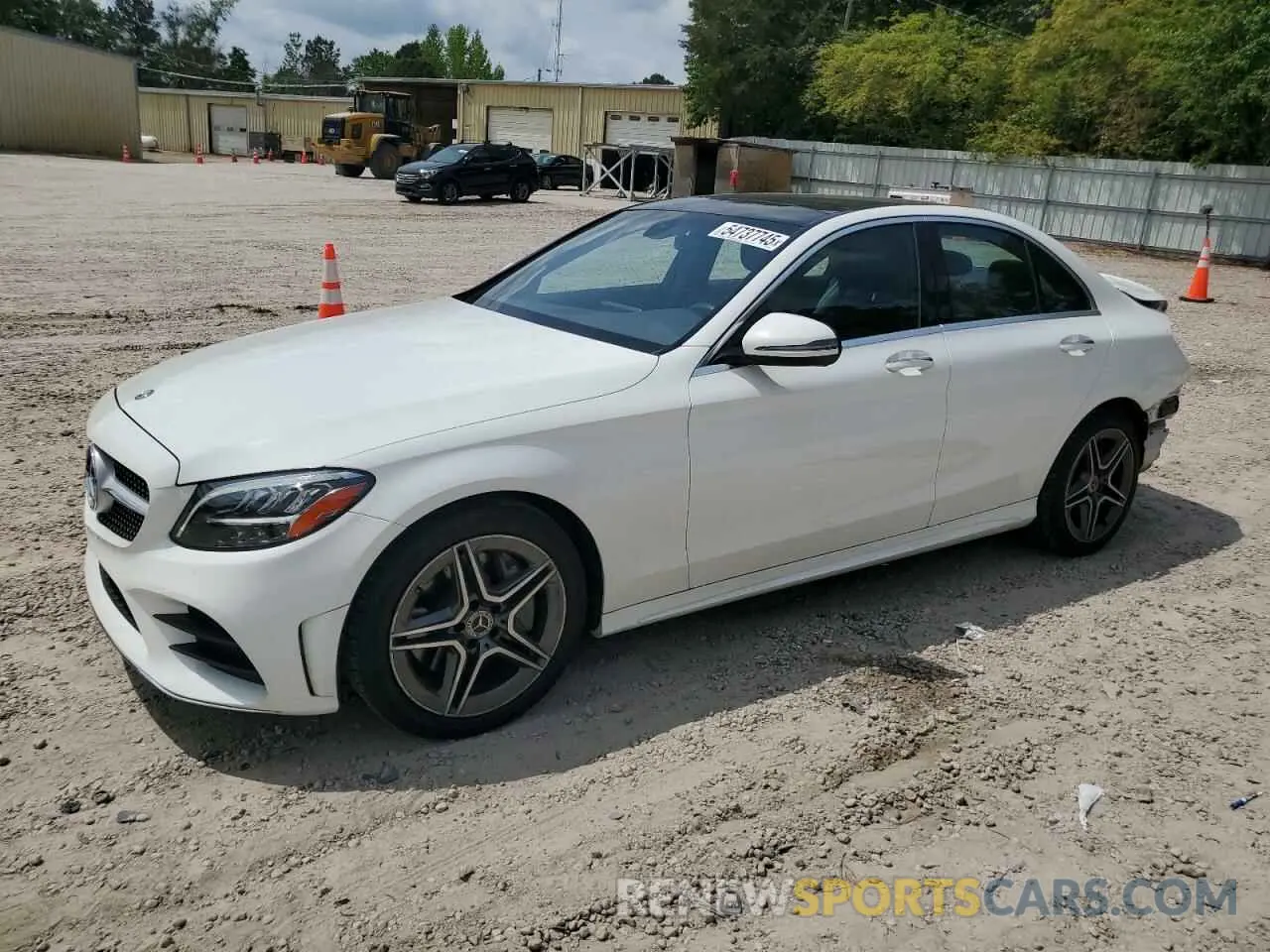 1 Photograph of a damaged car 55SWF8EB3LU328051 MERCEDES-BENZ C-CLASS 2020