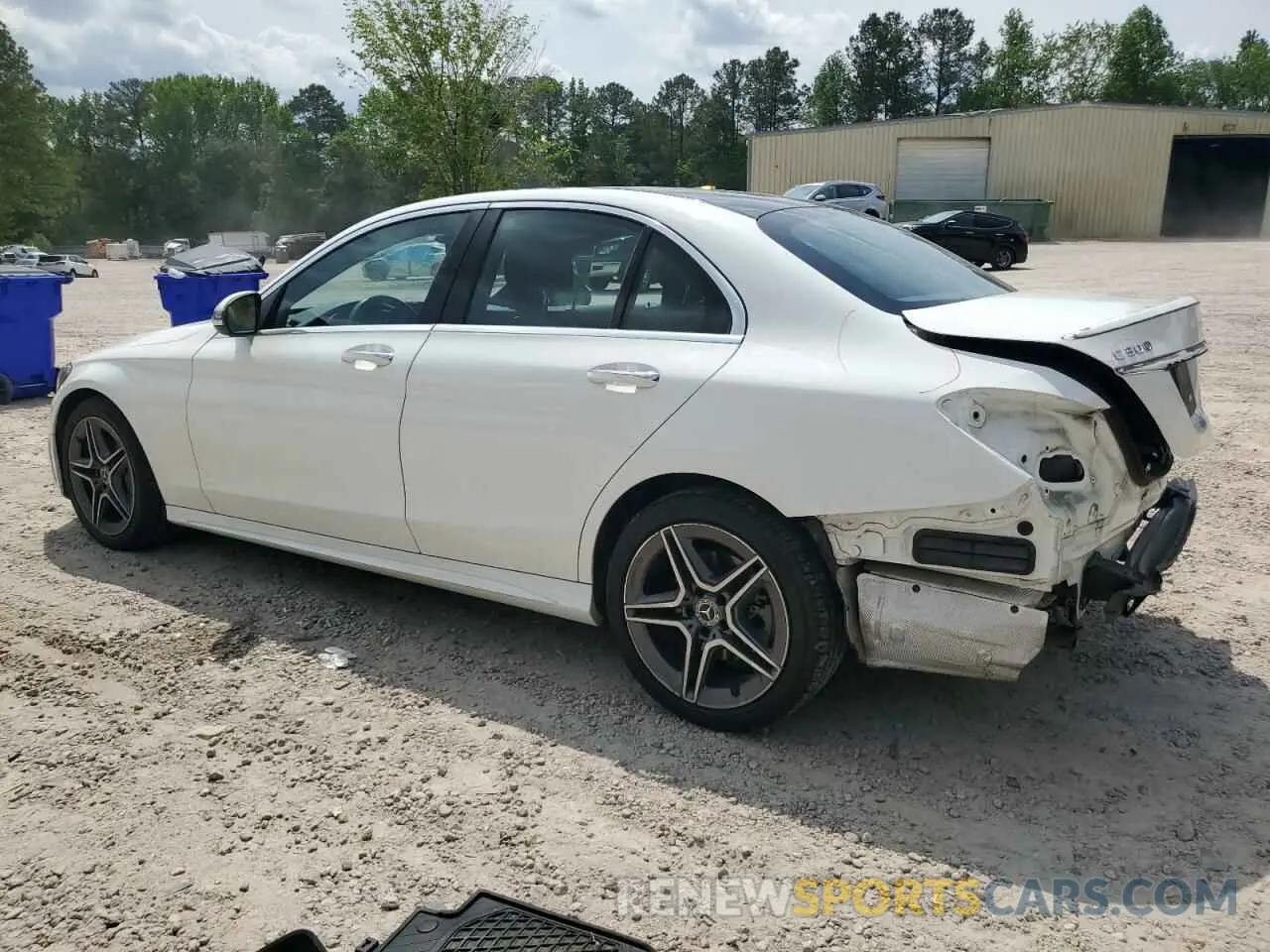 2 Photograph of a damaged car 55SWF8EB3LU328051 MERCEDES-BENZ C-CLASS 2020