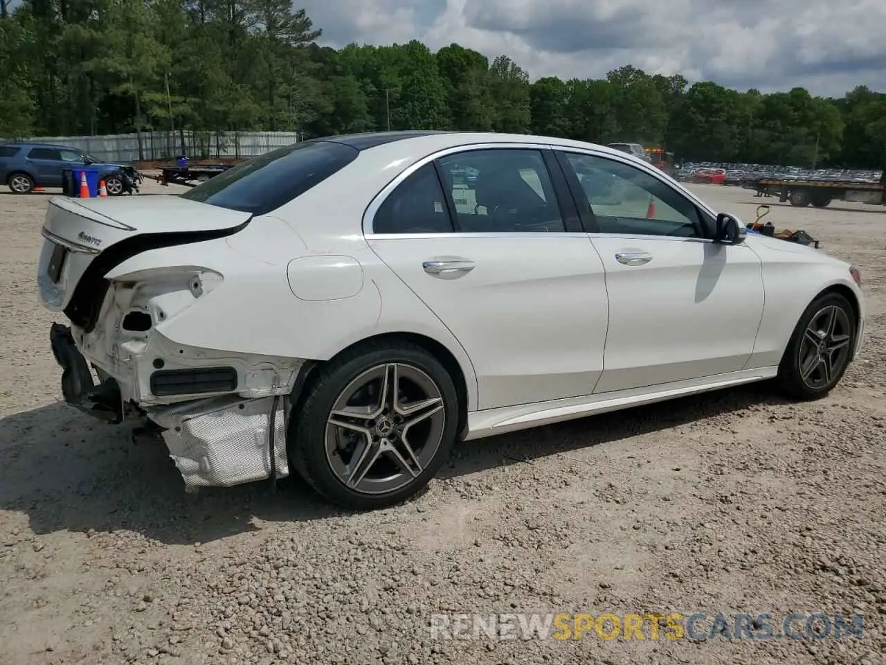 3 Photograph of a damaged car 55SWF8EB3LU328051 MERCEDES-BENZ C-CLASS 2020