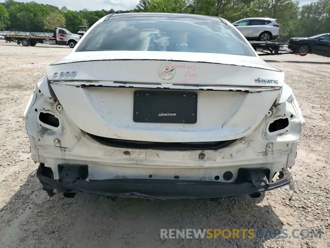 6 Photograph of a damaged car 55SWF8EB3LU328051 MERCEDES-BENZ C-CLASS 2020