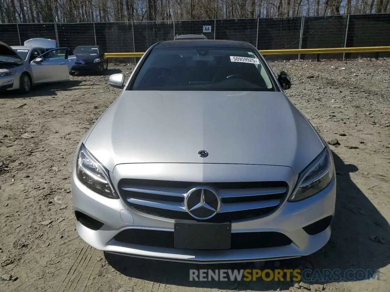 5 Photograph of a damaged car 55SWF8EB7LU324794 MERCEDES-BENZ C-CLASS 2020