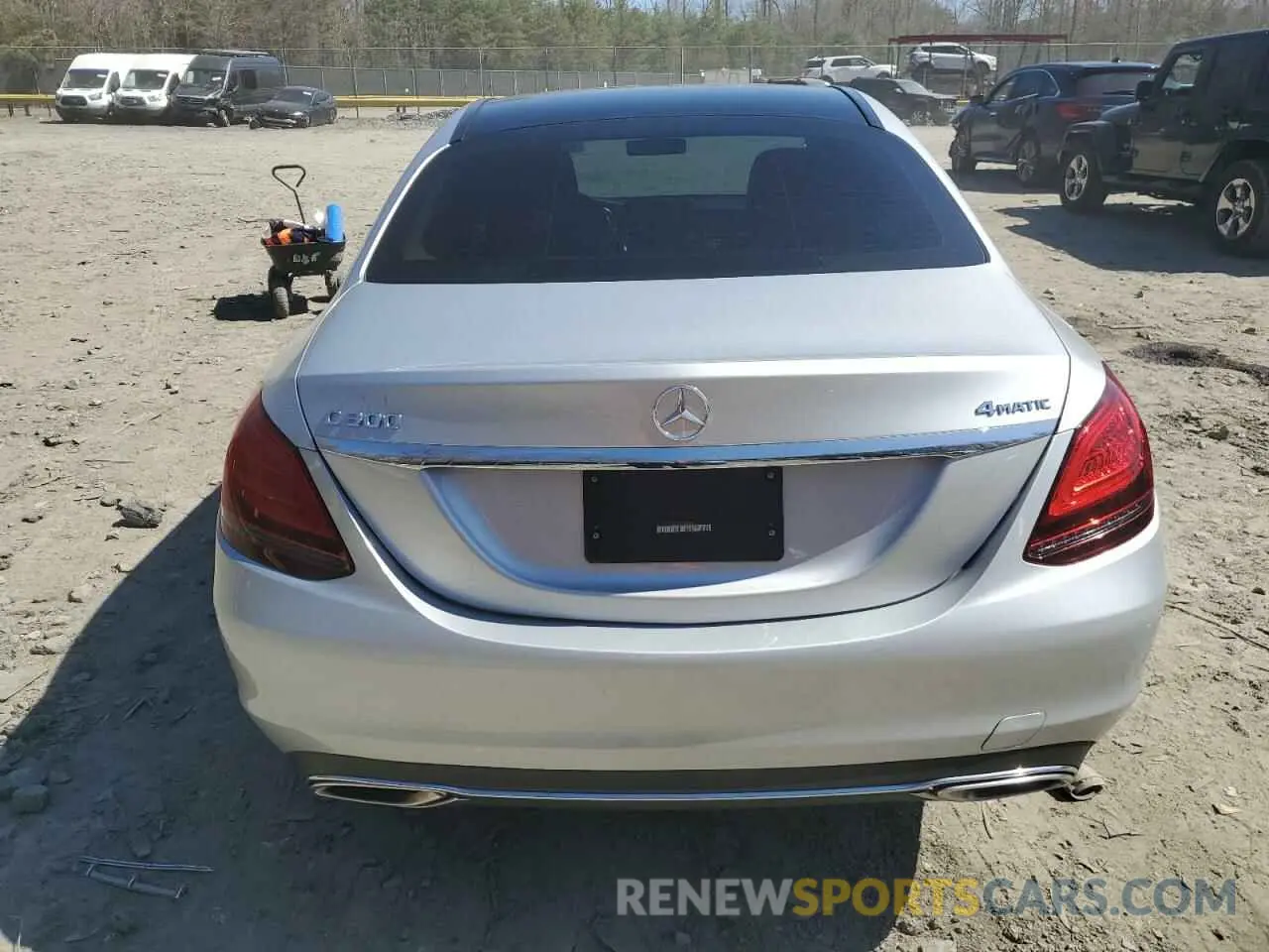 6 Photograph of a damaged car 55SWF8EB7LU324794 MERCEDES-BENZ C-CLASS 2020