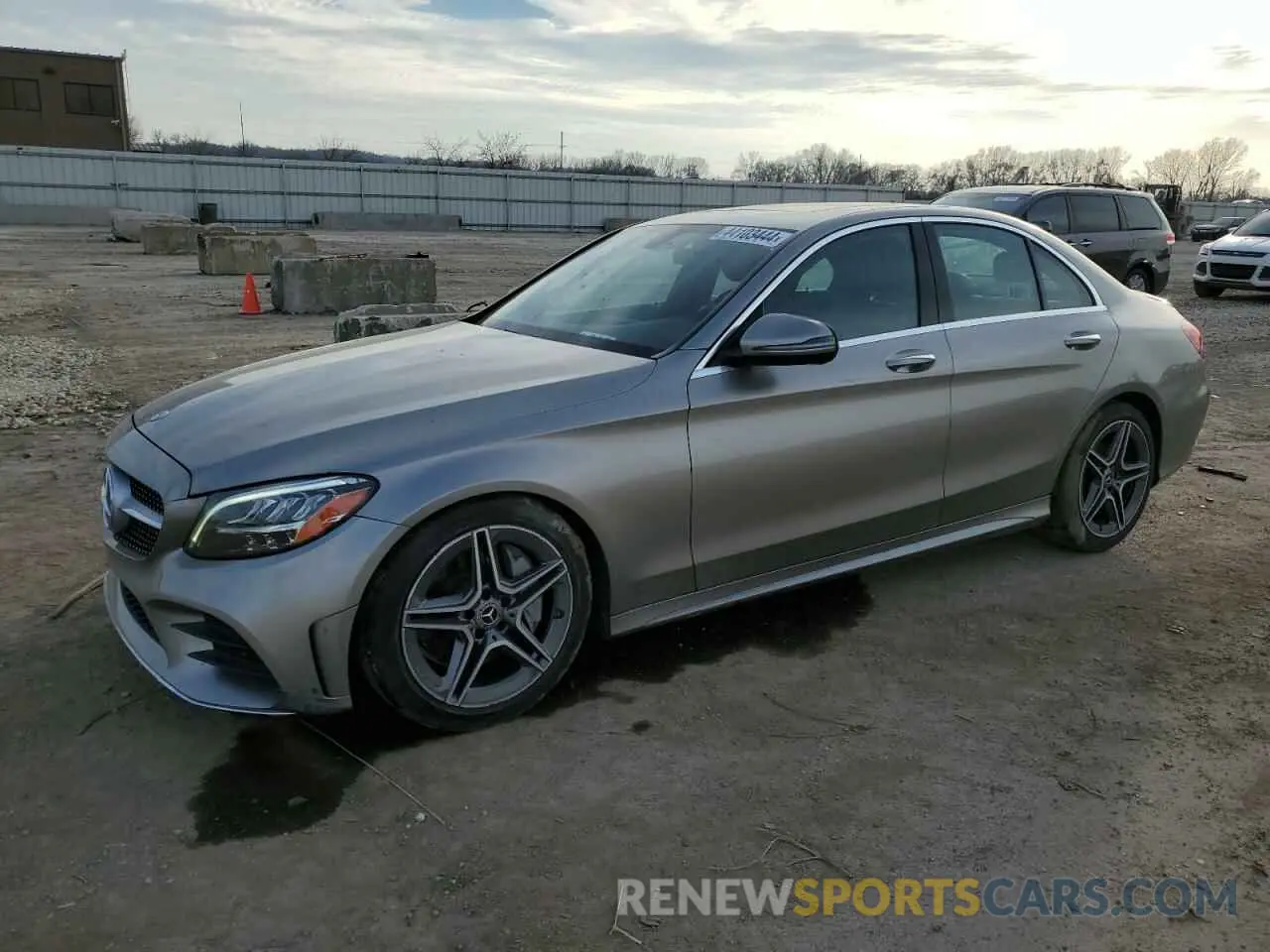 1 Photograph of a damaged car 55SWF8EB7LU329039 MERCEDES-BENZ C-CLASS 2020
