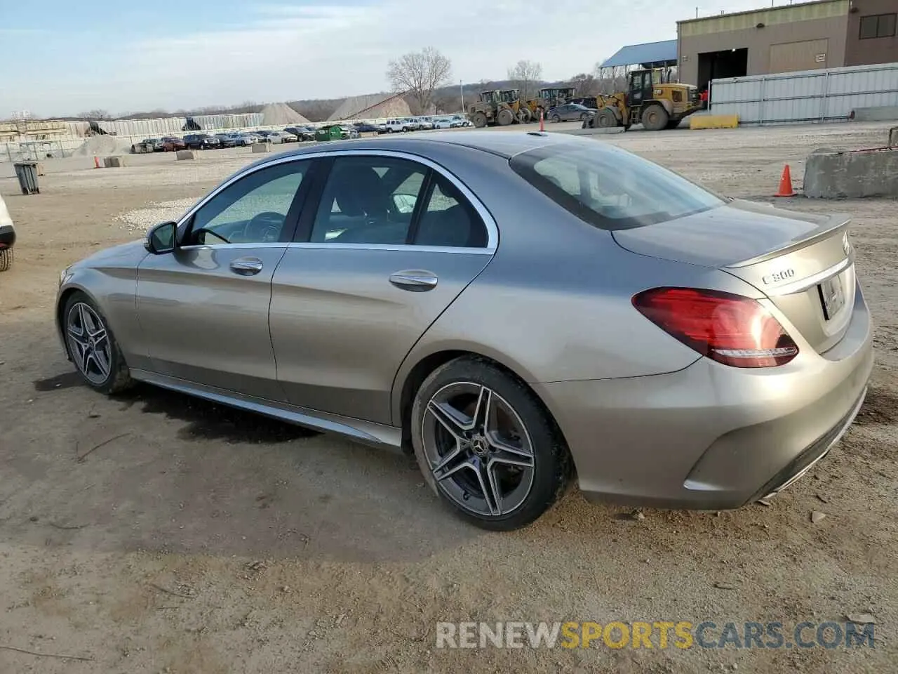 2 Photograph of a damaged car 55SWF8EB7LU329039 MERCEDES-BENZ C-CLASS 2020