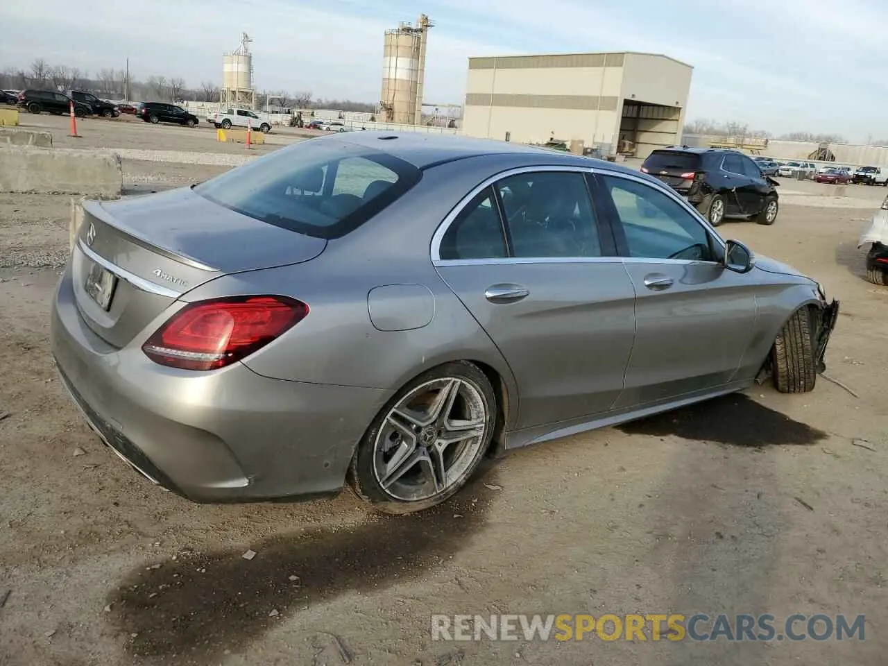 3 Photograph of a damaged car 55SWF8EB7LU329039 MERCEDES-BENZ C-CLASS 2020