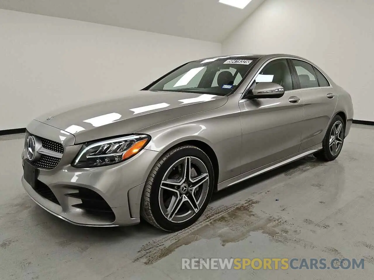 1 Photograph of a damaged car 55SWF8EB8LU323346 MERCEDES-BENZ C-CLASS 2020