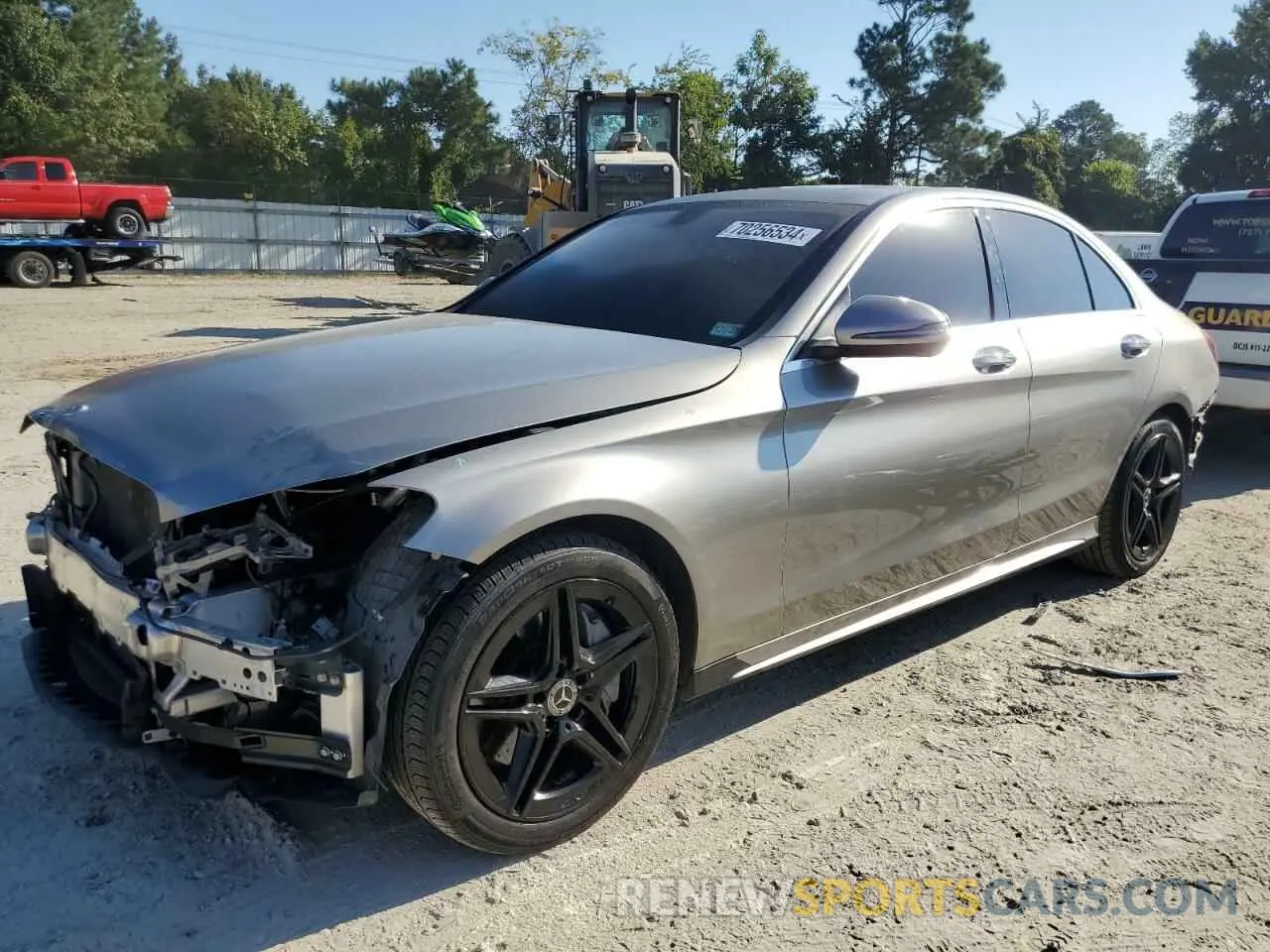 1 Photograph of a damaged car 55SWF8EB8LU327865 MERCEDES-BENZ C-CLASS 2020