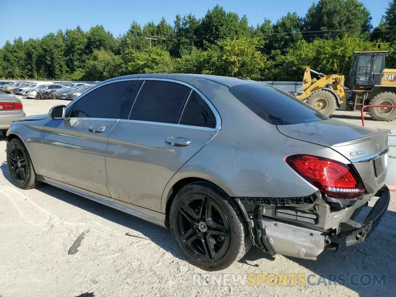 2 Photograph of a damaged car 55SWF8EB8LU327865 MERCEDES-BENZ C-CLASS 2020