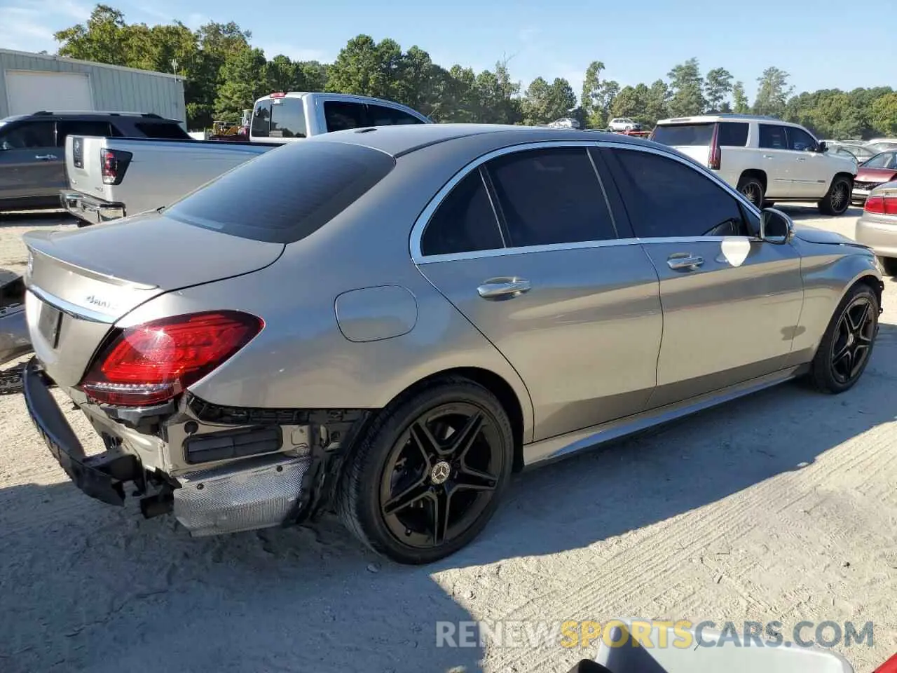 3 Photograph of a damaged car 55SWF8EB8LU327865 MERCEDES-BENZ C-CLASS 2020