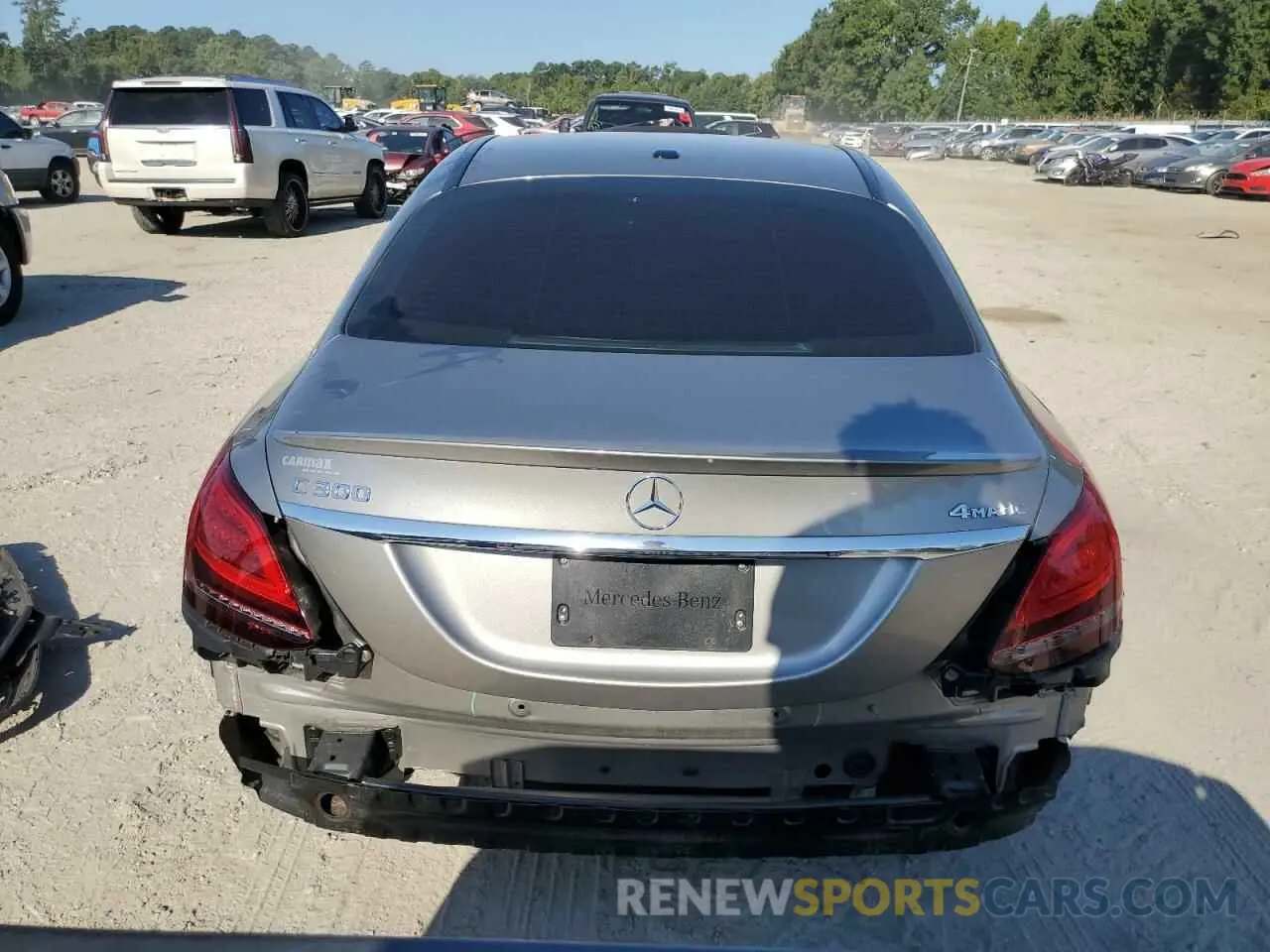 6 Photograph of a damaged car 55SWF8EB8LU327865 MERCEDES-BENZ C-CLASS 2020