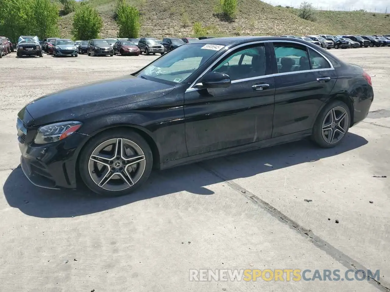 1 Photograph of a damaged car 55SWF8EB8LU332726 MERCEDES-BENZ C-CLASS 2020