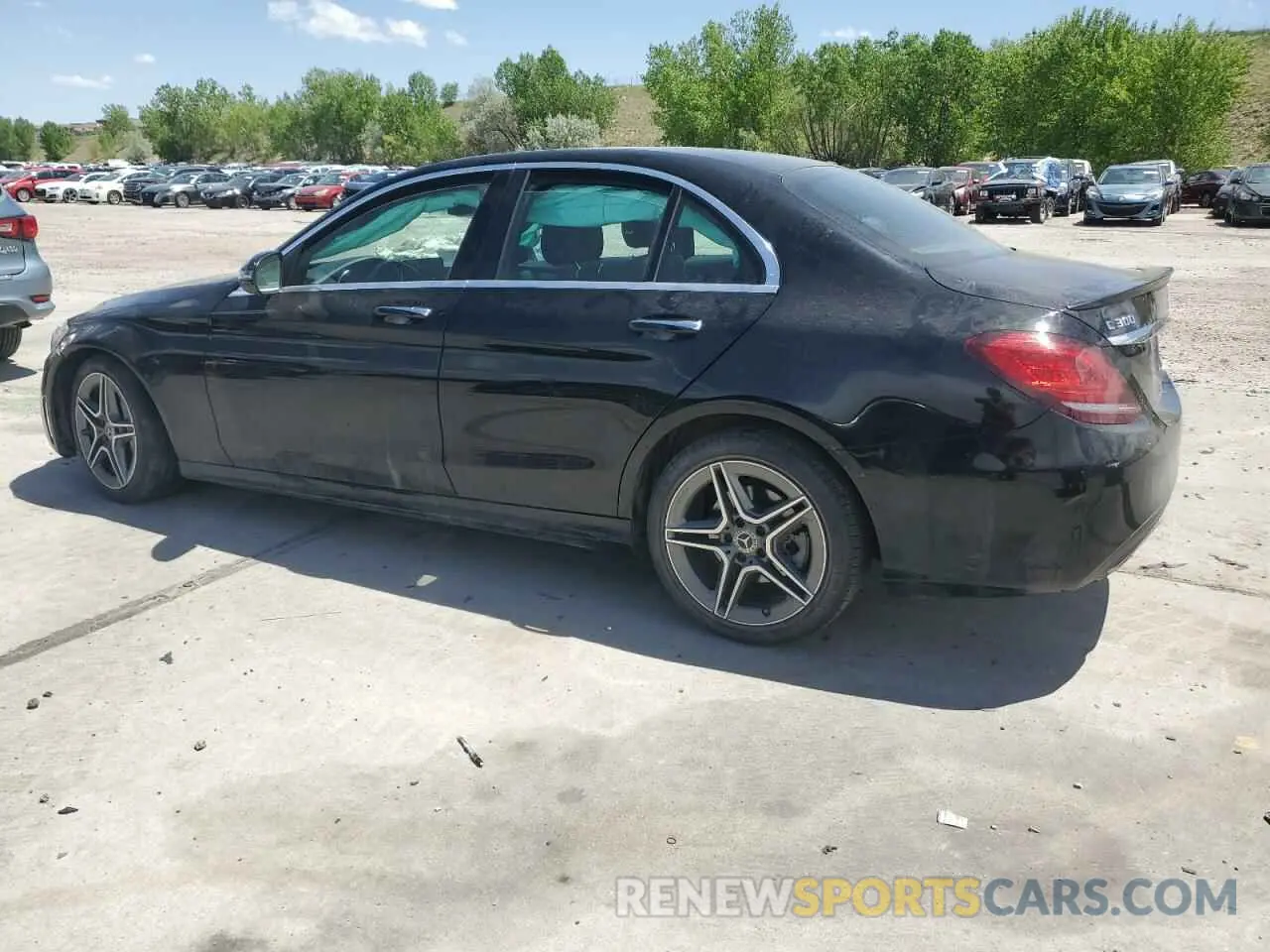 2 Photograph of a damaged car 55SWF8EB8LU332726 MERCEDES-BENZ C-CLASS 2020