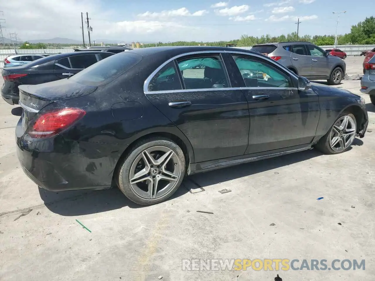 3 Photograph of a damaged car 55SWF8EB8LU332726 MERCEDES-BENZ C-CLASS 2020