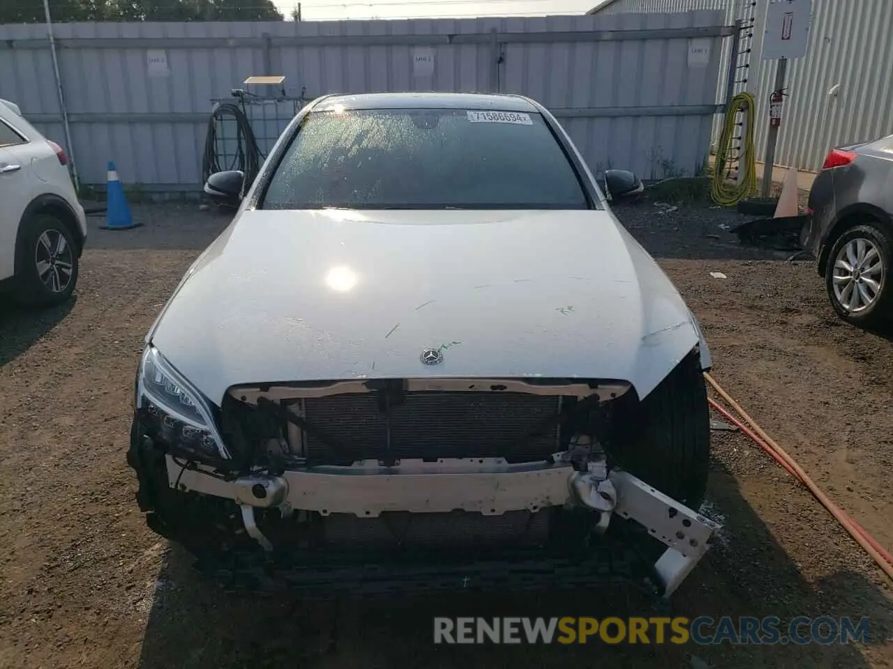 5 Photograph of a damaged car 55SWF8EB9LU328460 MERCEDES-BENZ C-CLASS 2020