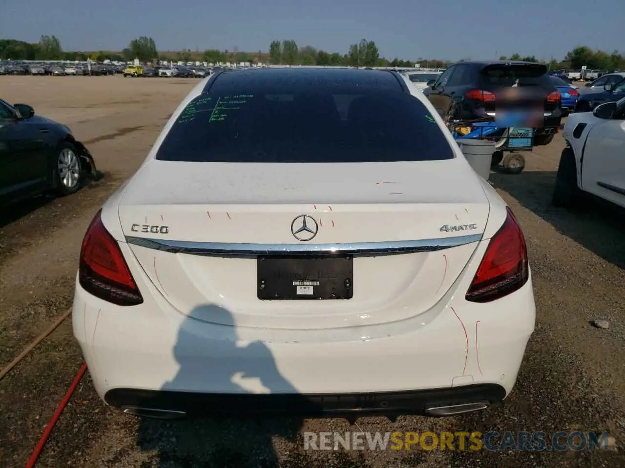 6 Photograph of a damaged car 55SWF8EB9LU328460 MERCEDES-BENZ C-CLASS 2020